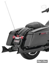 - SILENCIEUX FREEDOM PERFORMANCE - TOURING 17UP MILWAUKEE-EIGHT® - SHARKTAIL - NOIR - HD00622