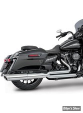 - ECHAPPEMENT FREEDOM PERFORMANCE - UNION - 2EN1 - TOURING 17UP MILWAUKEE-EIGHT® - CHROME / EMBOUTS :  CHROME - HD00650