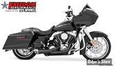 - ECHAPPEMENT FREEDOM PERFORMANCE - SHORTY 2EN1 - COMBAT - TOURING 95/16 - NOIR / EMBOUT : CHROME  - HD00568