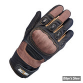 GANTS - BILTWELL - BRIDGEPORT - NOIR/CHOCOLAT - TAILLE XS