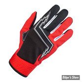 GANTS - BILTWELL - BAJA - ROUGE/NOIR - TAILLE XS