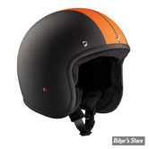 CASQUE JET - BANDIT - RACE - COULEUR : BLACK / ORANGE - TAILLE 2 / S