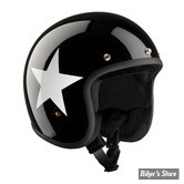 CASQUE JET - BANDIT - STAR - COULEUR : BLACK / WHITE - TAILLE 2 / S