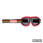 LUNETTES MOTO - ROEG - JETTSON GOGGLE - FOUNDRY - MONTURE : JAUNE/ROUGE/NOIR - VERRES : GRIS