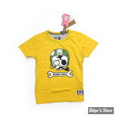 TEE-SHIRT - BOBBY BOLT - SIR BOBBY - JAUNE - TAILLE 6 ANS