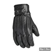 GANTS - ROLAND SAND DESIGN - RSD - LEATHER - ROURKE - NOIR - TAILLE S