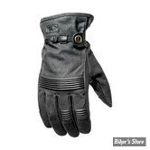 GANTS - ROLAND SAND DESIGN - RSD - TEXTILE - TRUMAN - NOIR - TAILLE S