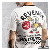 TEE-SHIRT - HOLY FREEDOM - REVENGE - OFFWHITE - TAILLE S