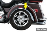 ORNEMENTS LATERAUX DE GARDE BOUE - TRIKE HD - KURYAKYN - REAR FENDER FLARES - CHROME - 7214