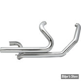 COLLECTEUR TOURING 95/08 - S&S - Power Tune Dual Headers - CHROME - 550-0003 / 550-0003A