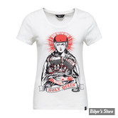 TEE-SHIRT - QUEEN KEROSIN - HOLY QUEEN OFFWHITE - TAILLE L