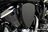 FILTRE A AIR - BARON CUSTOM ACCESSORIES - BIG AIR KIT "BAK" - KAWASAKI VN1500 / 1600 - LISSE / NOIR - BA-2070-00B