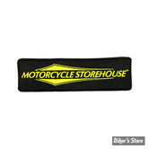 ECUSSON/PATCH - MOTORCYCLE STOREHOUSE - OG LOGO - NOIR