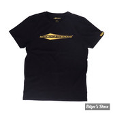 TEE-SHIRT - MOTORCYCLE STOREHOUSE - LOGO CHEST - NOIR - TAILLE S
