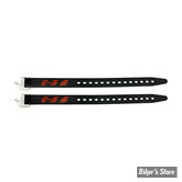 SANGLES D'ARRIMAGE - ROEG - STRAPS - NOIR / ORANGE - 35 CM