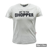 TEE-SHIRT - 13 1/2 - GET TO THE CHOPPER - BLANC - TAILLE S