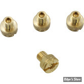 PIÈCE N° 66 - GICLEUR PRINCIPAL - MAIN JET - MIKUNI - TYPE : N100.604 - TAILLE :  90 - N100604-90 -  LES 4 PIÈCES