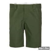SHORT - DICKIES - 11" - SLIM STRAIGHT WORK SHORTS - COULEUR : OLIVE GREEN - TAILLE 32