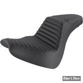 SELLE DUO - SOFTAIL FXBR / FXBRS 18UP - SADDLEMEN - STEP-UP SEAT - FRONT TR  & REAR LS - NOIR 