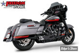 - ECHAPPEMENT FREEDOM PERFORMANCE - SHORTY 2EN1 - AMERICAN OUTLAW  - TOURING 17UP MILWAUKEE-EIGHT® - NOIR / CHROME / EMBOUTS : NOIR  - HD01100