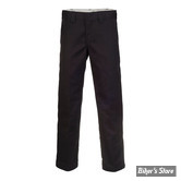 PANTALON - DICKIES - 873 - SLIM STRAIGHT WORK PANTS - COULEUR : BLACK - TAILLE 30/32