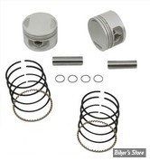 ECLATE G - PIECE N° 19 - KIT PISTON MCS - XL 883CC 88/03 - COTE : + 0.00 - KIT POUR DEUX CYLINDRES