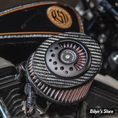 - FILTRE A AIR - ROLAND SANDS RSD - TOURING 08/16 / SOFTAIL 16/17 / DYNA FXDLS 16/17 -  SLANT CARBON AIRCLEANER KIT - CARBON OPS