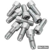 VIS TETE ALLEN / BTR - 3/8-24 X 19MM / 3/4" - COLONY - CHROME - LE PAQUET DE 10 PIECES