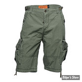 SHORT - WEST COAST CHOPPERS - WCC - CAINE RIPSTOP - COULEUR : VERT - TAILLE : L