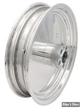 - 16 x 3.50 - ROUE ULTIMA ALUMINIUM - ARRIÈRE - APPLICATION CUSTOM AXE 3/4" - SOLID - D-F - SOLID REAR Wheel  - POLI - 37-551