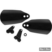 DEFLECTEURS POUR MAINS - MEMPHIS SHADES - SPORTSTER 1200X/883N 16UP - HANDS GUARDS - NOIR - MEB7225