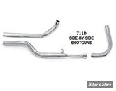 ECLATE WL - PIECE N° 01 - COLLECTEUR - KNUCKLEHEAD 36-47 - SIDE BY SIDE SHOTGUN HEADPIPES - PAUGHCO - CHROME - 711D