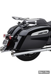 SILENCIEUX  COBRA - NH DUAL CUT SLIP-ON MUFFLERS - INDIAN CHIEF / ROADMASTER - CHROME - 5201