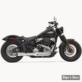 ECHAPPEMENT - BASSANI - SOFTAIL FLSL SLIM  / FXFB FATBOB -2-1 ROAD RAGE - CHROME