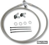 DURITE DE FREIN AVANT - SOFTAIL DYNA FXDWG 93/05 / SOFTAIL FXST 84/99 - LONGUEUR : + 2 " (124CM / 48"7/8) - OEM 45206-97 / B - INOX - 640115-2