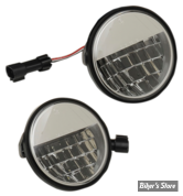 4" 1/2 - OPTIQUE LED - DRAG SPECIALTIES - Réflecteurs premium - CHROME - 0553024