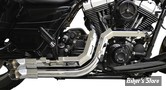 ECHAPPEMENT LA CHOPPERS  FUSION EXHAUST SYSTEM - COLLECTEUR CHROME / PARES CHALEUR CHROME / EMBOUTS CHROME