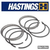 ECLATE G - PIECE N° 26 - Segments Hastings TwinCam 07up - Cylindrée : 96" - Cote : +0.000 - TYPE : CHROME/MOLY - HASTINGS - 2M4805