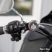 - KIT DE SUPPORT POUR TELEPHONE - KLOCK WERKS - POUR COMMANDE DE GUIDON - iOmounts™ Device Mount - CÔTÉ : AMBIDEXTRE - NOIR - KWD-01-0605-C