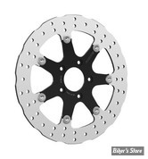 ECLATE DF - PIECE N° 01 - DISQUE DE FREIN ARRIERE FLOTTANT - OEM 41797-00 -  RICK'S MOTORCYCLES - WAVE DESIGN - MODÈLE : SEVEN SIN - NOIR - 20-W300292-0