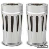 ECLATE N - PIECE N° 68 - COUVRES TUBES DE FOURCHE ARLEN NESS - SOFTAIL FLST/FLSTN/FLSTF 86UP - DEEP CUT - CHROME - 20-023