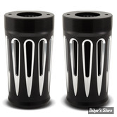 ECLATE N - PIECE N° 68 - COUVRES TUBES DE FOURCHE ARLEN NESS - SOFTAIL FLST/FLSTN/FLSTF 86UP - DEEP CUT - NOIR - 20-024