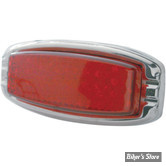 PO- FEUX ARRIERE PRO ONE - RECTANGULAR FLUSH-MOUNT LED TAILLIGHTS 15 X 61 - CABOCHON : ROUGE