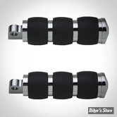 REPOSES PIEDS AVON -  FOLDING VELVET CHROME - Reposes pieds AVON Performance - VELVET Air  - Chrome - FP-AIR-93