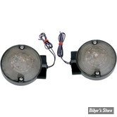 AR / 1 FONCTION - CLIGNOTANTS ARRIERE LED - FL86UP - DRAG SPECIALTIES - SIMPLE FONCTION - Corps : Noir