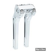 RISERS LA CHOPPERS - PERFORMANCE RISERS - 1" - PULLBACK - HAUTEUR  : 25CM / 10" - CHROME - LA-7471-10C