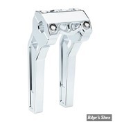 RISERS LA CHOPPERS - PERFORMANCE RISERS - 1" - PULLBACK - HAUTEUR  : 20CM / 8" - CHROME - LA-7471-08C