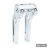 32MM - LA CHOPPERS - PERFORMANCE RISERS - 1" 1/4 - PULLBACK - HAUTEUR  : 20CM / 8" - CHROME - LA-7481-08C