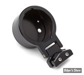 ECLATE A1 - PIECE N° 11 - SUPPORT DE COMPTEUR - LA CHOPPERS - DYNA / SPORTSTER  - 1 INSTRUMENT - NOIR ANODISE - LA-7397-01B
