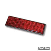 REFLECTEUR / CATADIOPTRE - B-SEEN - RECTANGLE 94MM X 28MM - ROUGE